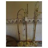 (3) Brass-Tone freestanding adjusta...