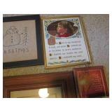 Wall decor grouping...