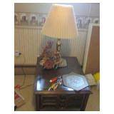 Vintage Wood single drawer Side tab...