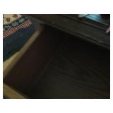 Vintage Wood single drawer Side tab...