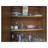 Cupboard of vintage and collector g...