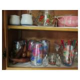 Cupboard of vintage and collector g...