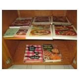 Lot of vintage cookbooks with good ...