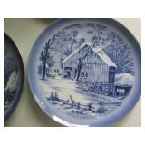 Lot of 4 collector plates...