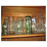 Lot of assorted vases and glassware...