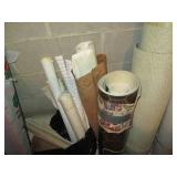 Lot of wrapping paper...