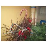 2 section Christmas tree and holida...