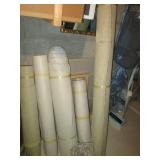 6 rolls of carpet remnants...