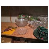 Assorted serving and kitchenware...
