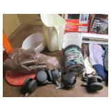 Workbench top surface and wall cont...