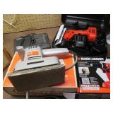 3 Black & Decker tools and a radio...