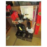 Vintage level, toolbox and other it...