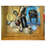 Drawer of assorted hardware, rulers...