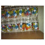 Vintage Green tinted lowballs plus ...