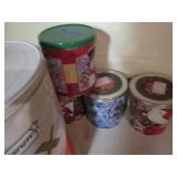 Large Armour shortening tin and oth...