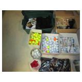 Large lot of golf balls and Tees...