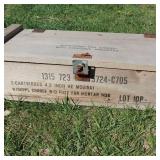 Cannon Mortar AMMO BOX Vintage