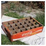 VINTAGE COCA COLA WOODEN CRATE