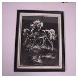 Vintage Artwork:  Various Framed Prints LOT OF 7