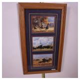 Vintage Artwork:  Various Framed Prints LOT OF 7