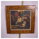 Vintage Artwork:  Various Framed Prints LOT OF 7