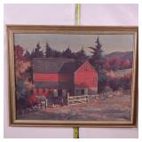 Vintage Artwork:  Various Framed Prints LOT OF 3