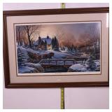 Vintage Artwork:  Various Framed Prints LOT OF 4