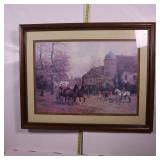 Vintage Artwork:  Various Framed Prints LOT OF 5