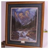 Vintage Artwork:  Various Framed Prints LOT OF 5