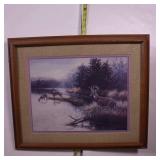 Vintage Artwork:  Various Framed Prints LOT OF 5