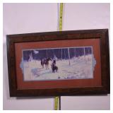 Vintage Artwork:  Various Framed Prints LOT OF 5