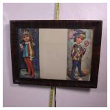 Vintage Artwork:  Various Framed Prints LOT OF 9