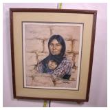 Vintage Artwork:  Various Framed Prints LOT OF 6