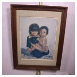 Vintage Artwork:  Various Framed Prints LOT OF 6