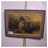 Vintage Artwork:  Various Framed Prints LOT OF 4