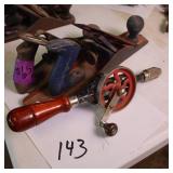2 Vintage Planers and a hand drill