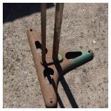 RARE VINTAGE WEAVER GREEN RAYOSCOPE HEADLIGHT TESTER MODEL WX-50-51 ON STAND