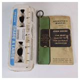 CULTIVATOR ** JOHN DEERE OPERATOR