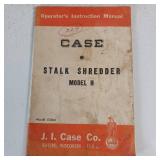 MODEL STALK SHREDDER  ** CASE OPERATOR