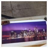 LOT OF 2 POSTERS THAT ARE IDENTICAL ** BOTH HAVE TWIN TOWERS