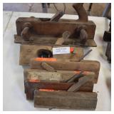 LOT OF 6 ** VINTAGE HAND PLANERS OF DIFFERENT TYPES