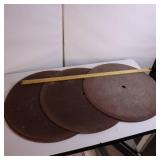 Heavy duty sanding disks