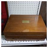 NAKEN COMPANY GOLD PLATED DINNERWARE  FULL BOX