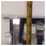 ACRYLIC DISPLAY CASE ** ROTARY WITH MISC. JEWELRY AND BEADS