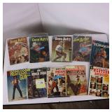 LOT OF 10 WESTERN STYLE COMICS ** GENE AUTRY