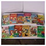 LARGE LOT OF 12 TOTAL CARTOON COMICS
