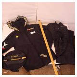 LOT OF NAVY CLOTHING