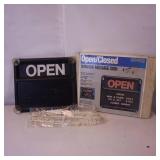 ARE YOU OPEN OR CLOSED?