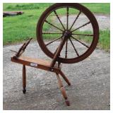 Authentic Used Antique Spinning Wheel