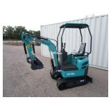 AGT Industrial QK16R Mini Excavator w/Hydraulic Thumb
